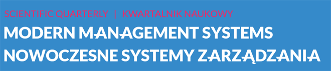 Logo czasopisma Nowoczesne Systemy Zarządzania